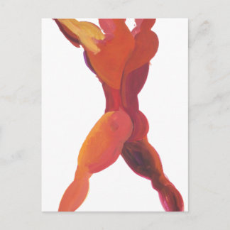 Muscular Back Postcard