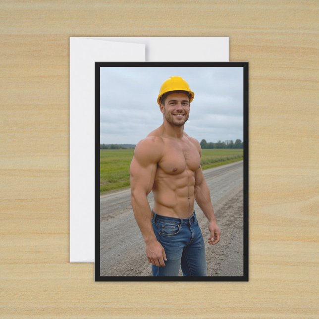 Muscular Construction Worker No. 1, Card Series (Creator Uploaded)