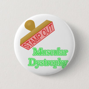 Muscular Dystrophy 6 Cm Round Badge