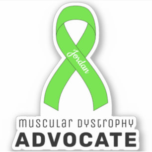 Muscular Dystrophy Advocate Vinyl Sticker