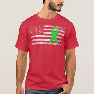 Muscular Dystrophy Awareness Classic American Flag T-Shirt