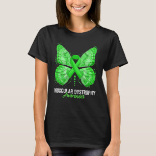 Muscular Dystrophy Awareness Month Gloves Green Ri T-Shirt