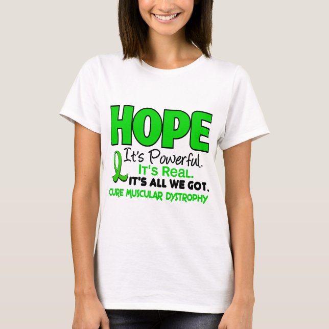 Muscular Dystrophy HOPE 1 T-Shirt (Front)