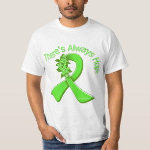 Muscular Dystrophy There's Always Hope Floral T-Shirt