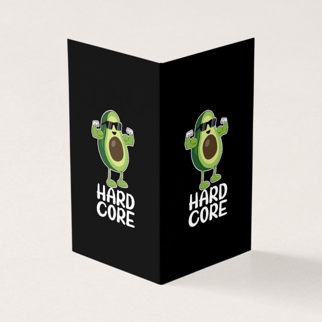 Muscular Hardcore Avocado Funny (Outside)