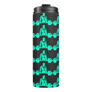 Muscular Power - Bodybuilder Strength and Fitness Thermal Tumbler