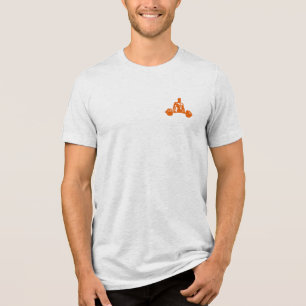 Muscular Power - Bodybuilder Strength and Fitness Tri-Blend Shirt