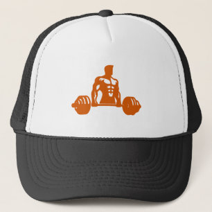 Muscular Power - Bodybuilder Strength and Fitness Trucker Hat