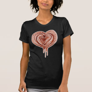Muscular Pump (heart) drawing T-Shirt