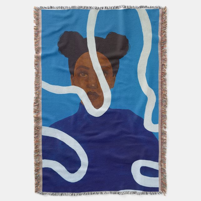 Muse #1 Blanket (Front Vertical)