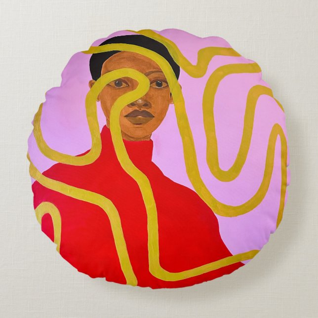 Muse #1 round cushion (Front)