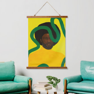 Muse #4 hanging tapestry