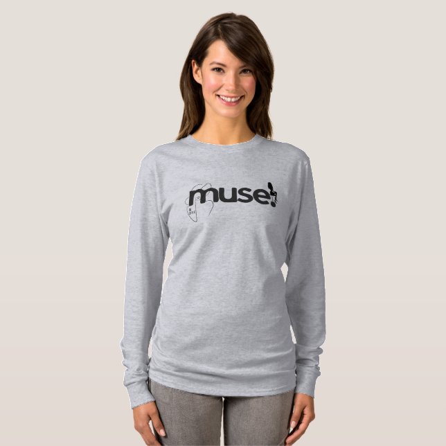 “Muse In Style” Long Sleeve Tee (Front Full)