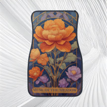 Muse of the Meadow Art Deco Florals Spring Autumn