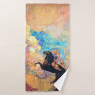 Muse on Pegasus, Redon Bath Towel