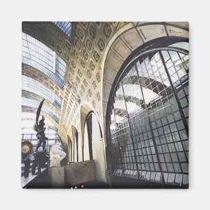 "Musee d'Orsay" Paris Museum Watercolor Magnet