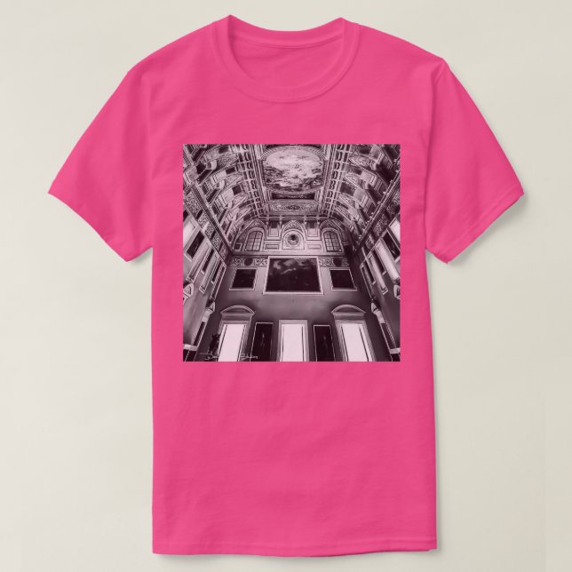 Museo Archeologico Nazionale Di Napoli Black and W T-Shirt (Design Front)