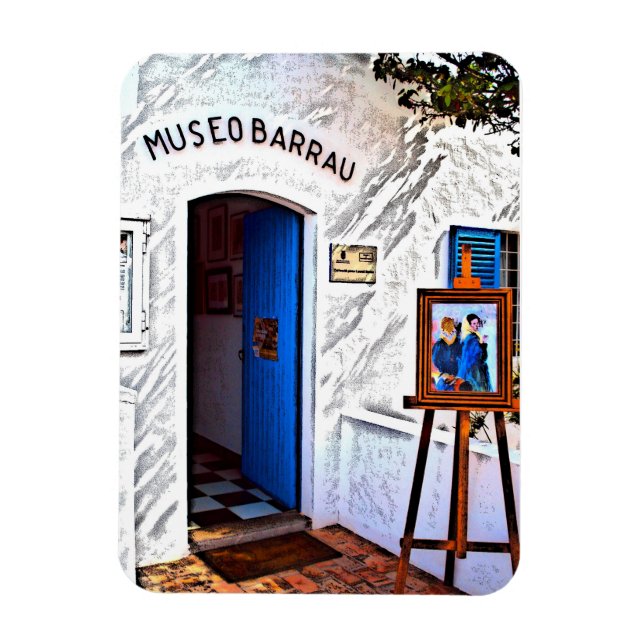 Museo Barrau, Santa Eulalia, Ibiza Magnet (Vertical)