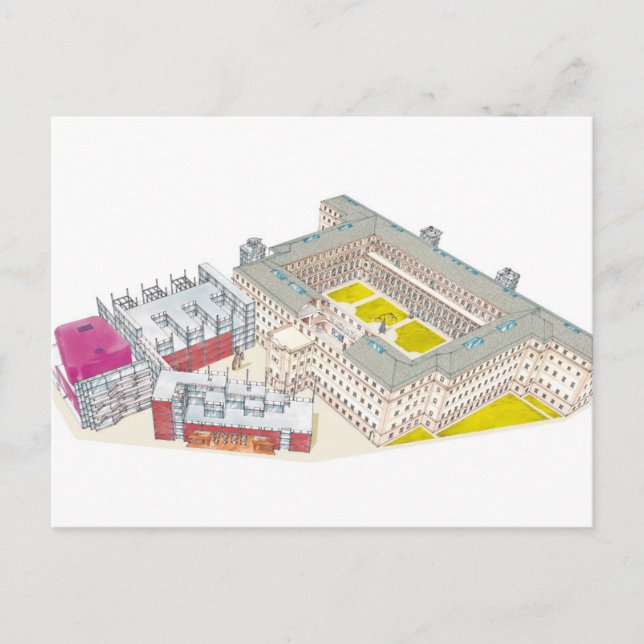 Museo Nacional Centro de Arte Reina Sofia. Postcard (Front)