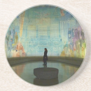 Museum Art Mural Musée D'art Modern Palais De Toky Coaster