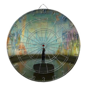 Museum Art Mural Musée D'art Modern Palais De Toky Dartboard
