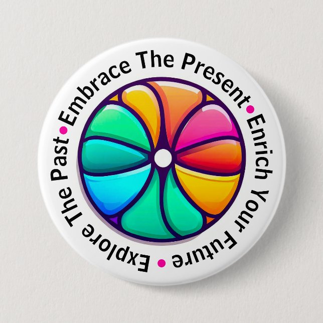 Museum Docent Button (Front)