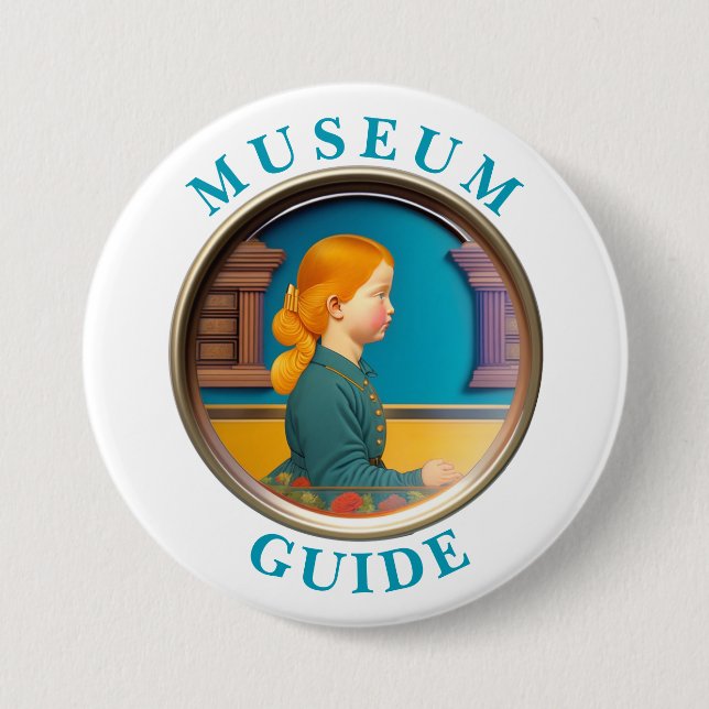 Museum Guide Button (Front)