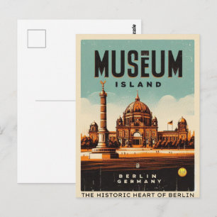 Museum island berlin-the historic heart of Berlin Postcard