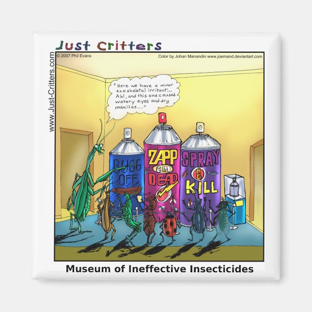 Museum of Ineffective Insecticides Magnet (Front)