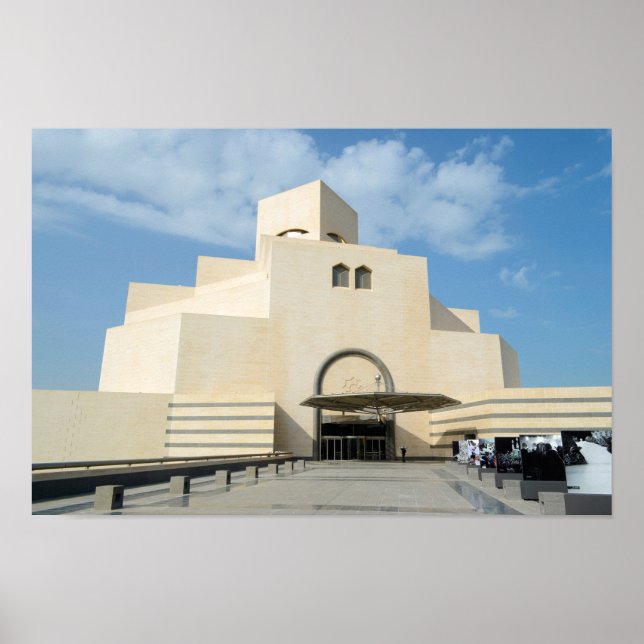 Museum of Islamic Arts, Qatar poster print (Front)