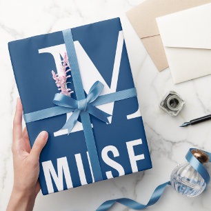 Museum Sign Wrapping Paper