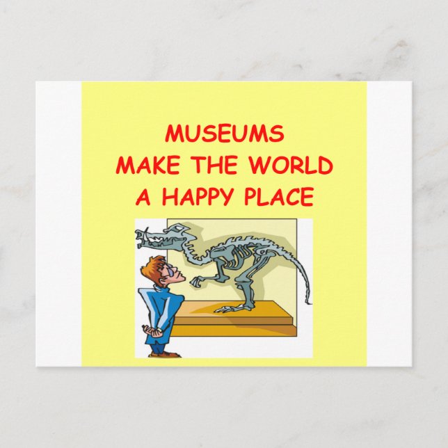 museums postcard (Front)