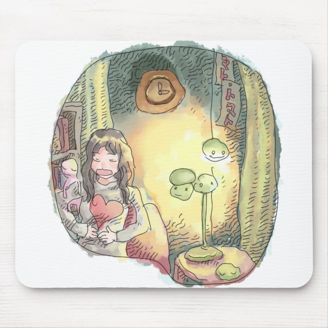 Mushi Sayani Mouse Pad (Front)