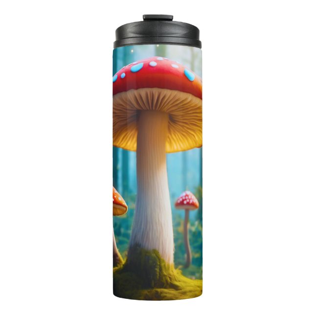 mushrom mellow  Thermal Tumbler (Front)