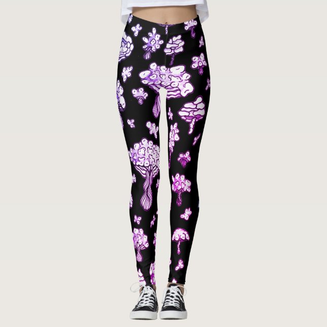 Mushroom 1 leggings (Front)