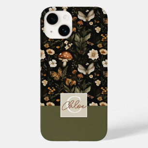 Mushroom and Flowers Fall pattern  Case-Mate iPhone 14 Case