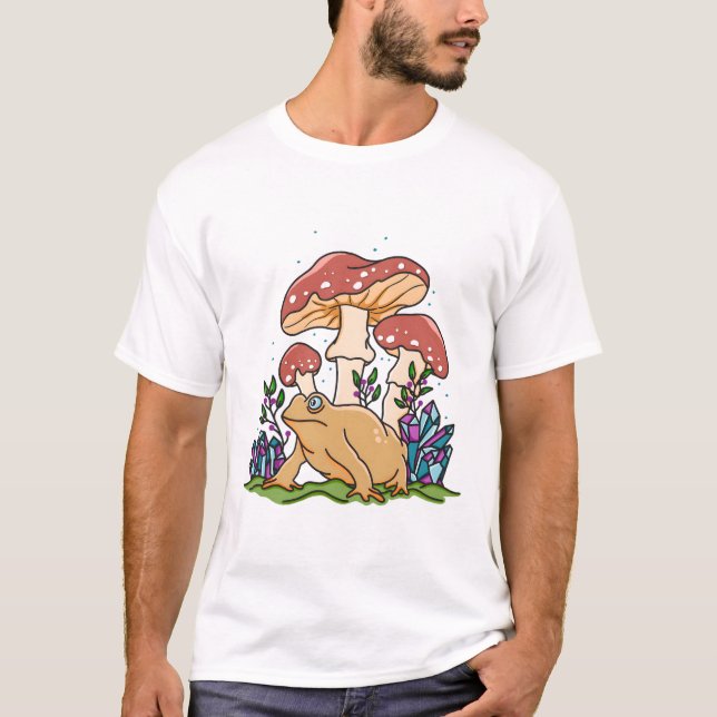 Mushroom and Toad  T-Shirt (Front)