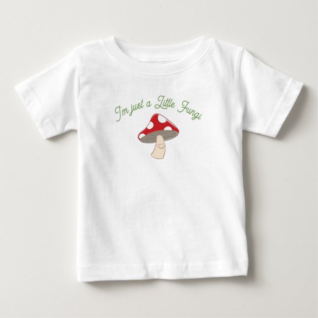 Mushroom Baby Shower T-Shirt (Front)