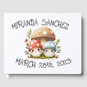 Mushroom Baby Shower Welcome Guest Book