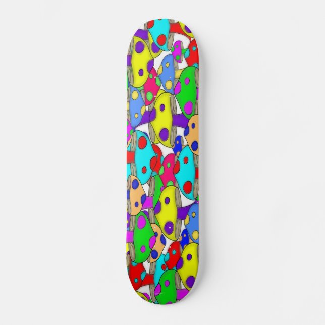 Mushroom Board Skateboard (Front)