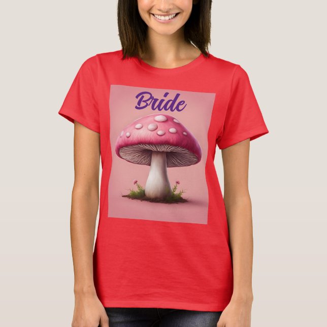 Mushroom Bride T-Shirt (Front)