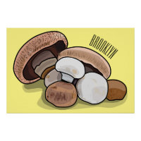 Mushroom cartoon illustration