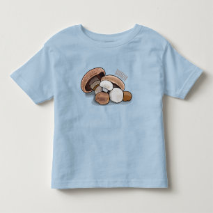 Mushroom cartoon illustration toddler T-Shirt
