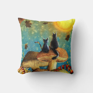 Mushroom Cats Cushion