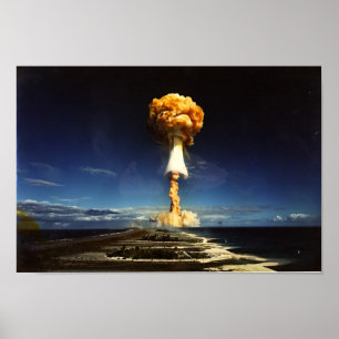 Mushroom Cloud Poster