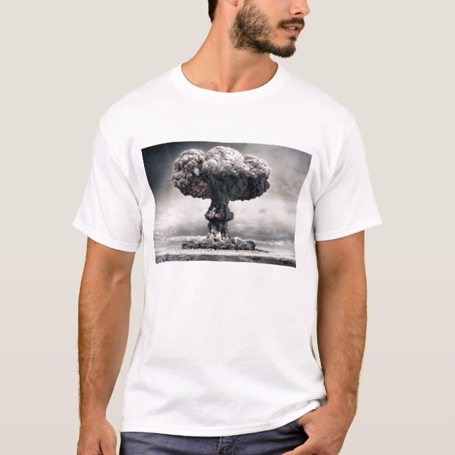 Mushroom Cloud Vintage T-Shirt (Front)