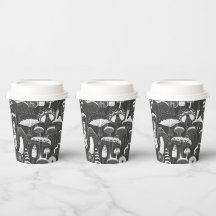 Mushroom Coffee Cups