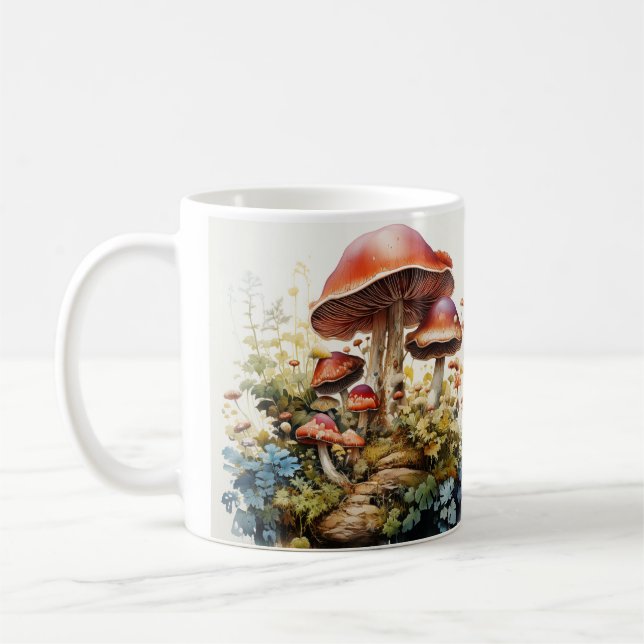 Mushroom Coffee Mug (Left)