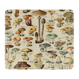 Mushroom Collection Cutting Board