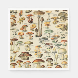Mushroom Collection Napkin